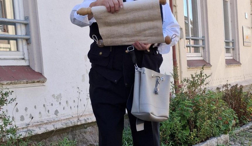 Rundgang des Stadtausrufers am 19.7.26